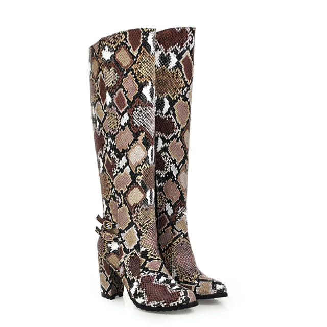 Max Women's Knee High Leather Boots