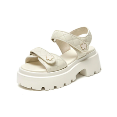 Rina Women's Leather Platform Sandal