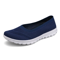 Roberta Women's Breathable Mesh Loafers Black Shoes