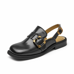 Rolixa Women's Buckle Vintage Sandal