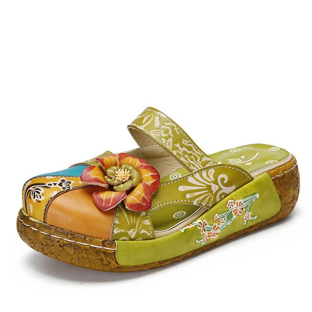 Rudi Women's High Quality Leather Clogs