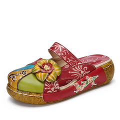 Rudi Women's High Quality Leather Clogs