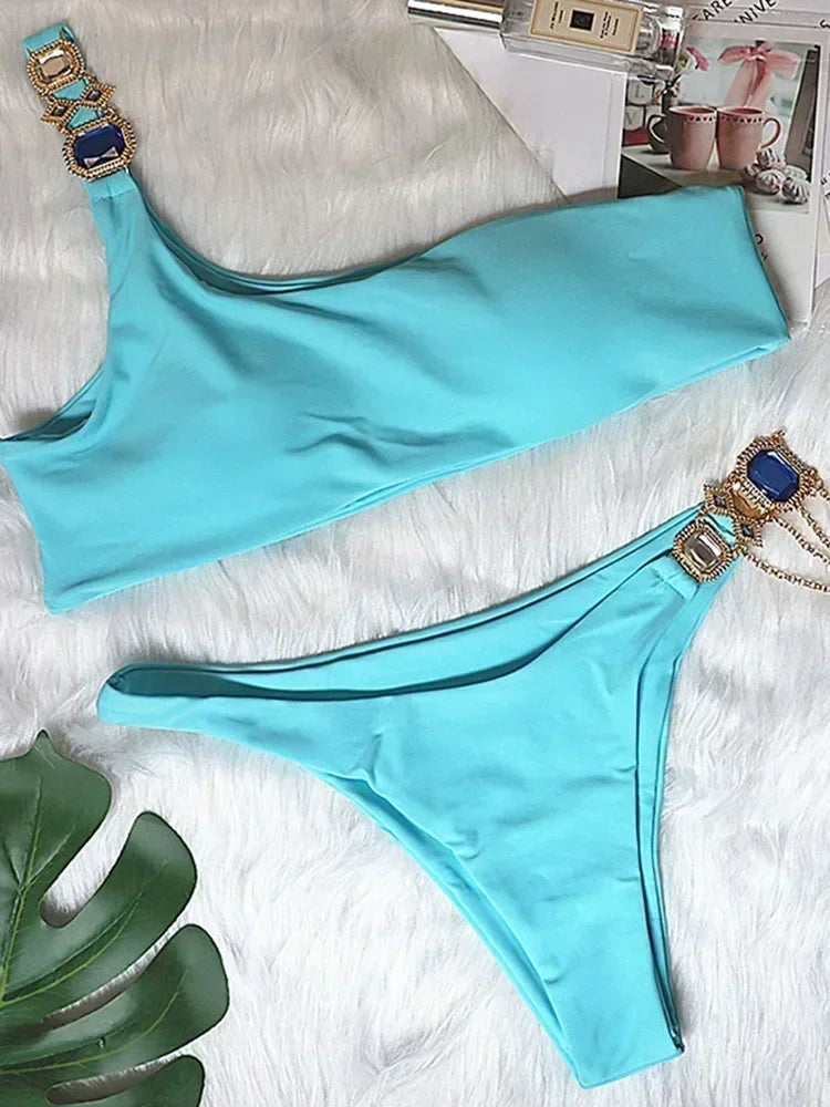 Rhinestone Swimsuit