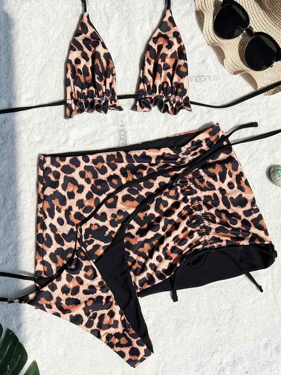 XS - L Doulbe Side Wearable Reversible Bikini