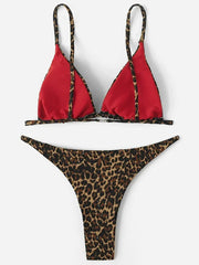 Sexy Leopard Brazilian Bikini