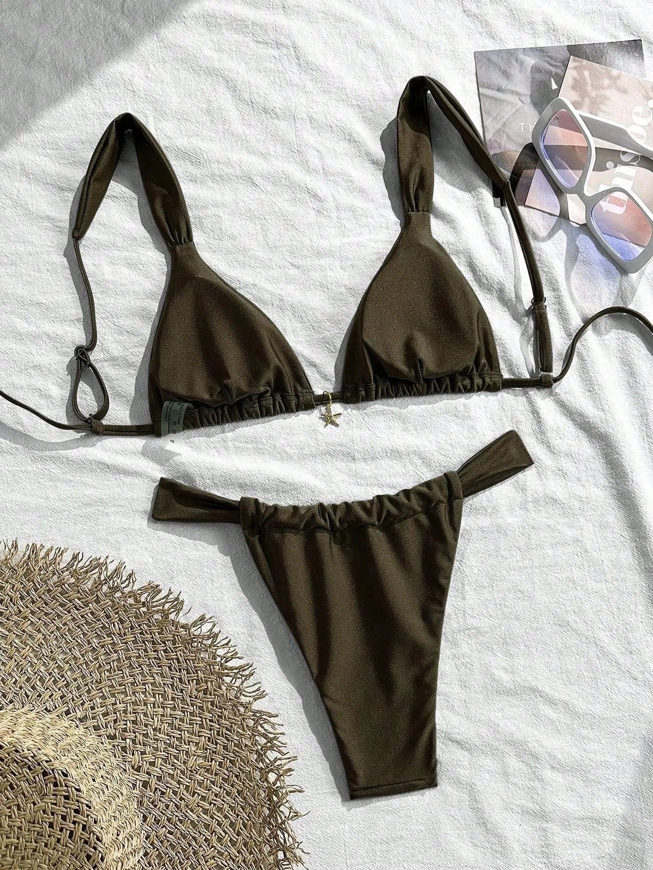 Sexy Starfish Ornament Bikini Set