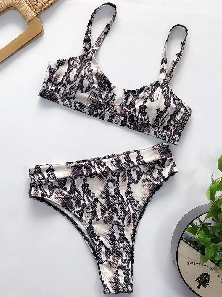 Snakeskin Female Swimsuit