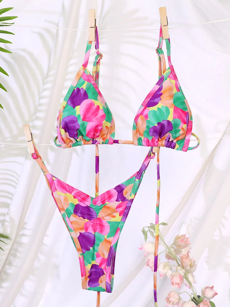 Sexy Patchwork Bikini