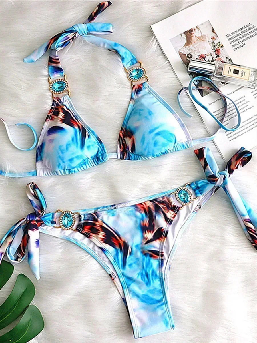 Rhinestone Swimsuit