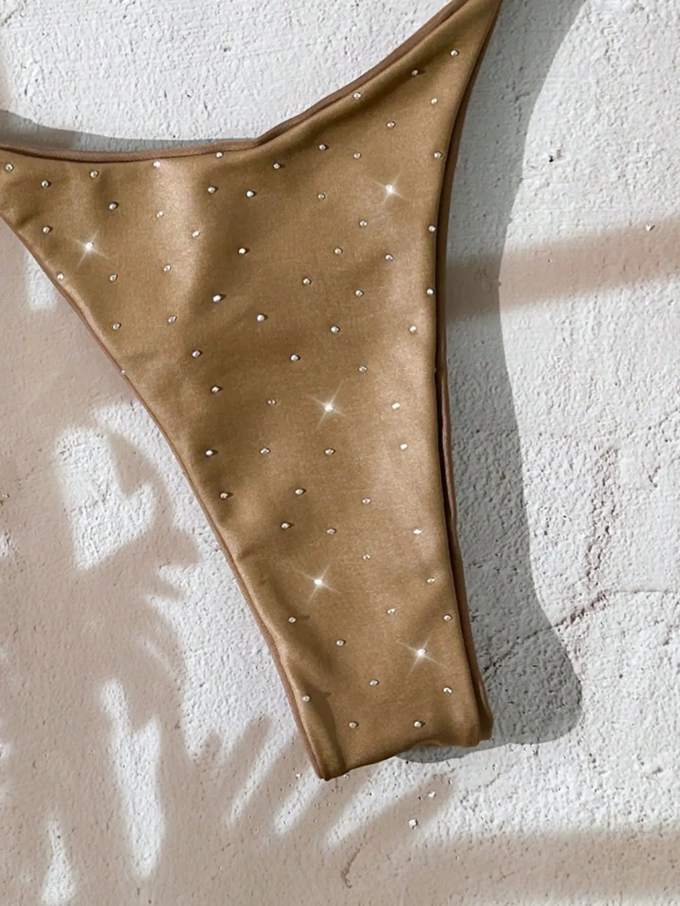 Sexy Diamond Coffee Bikini Set