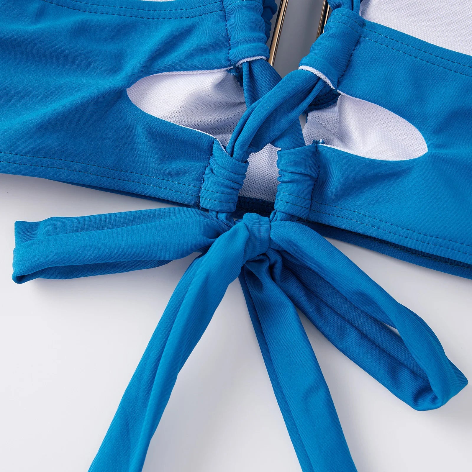 Women Summer Solid Color Bikini Sets