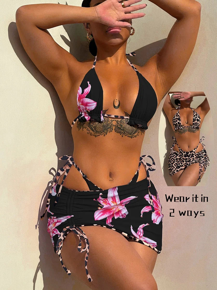 XS - L Two-side Wearable Reverside Bikini