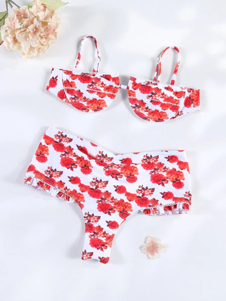 Push Up Bikini Set