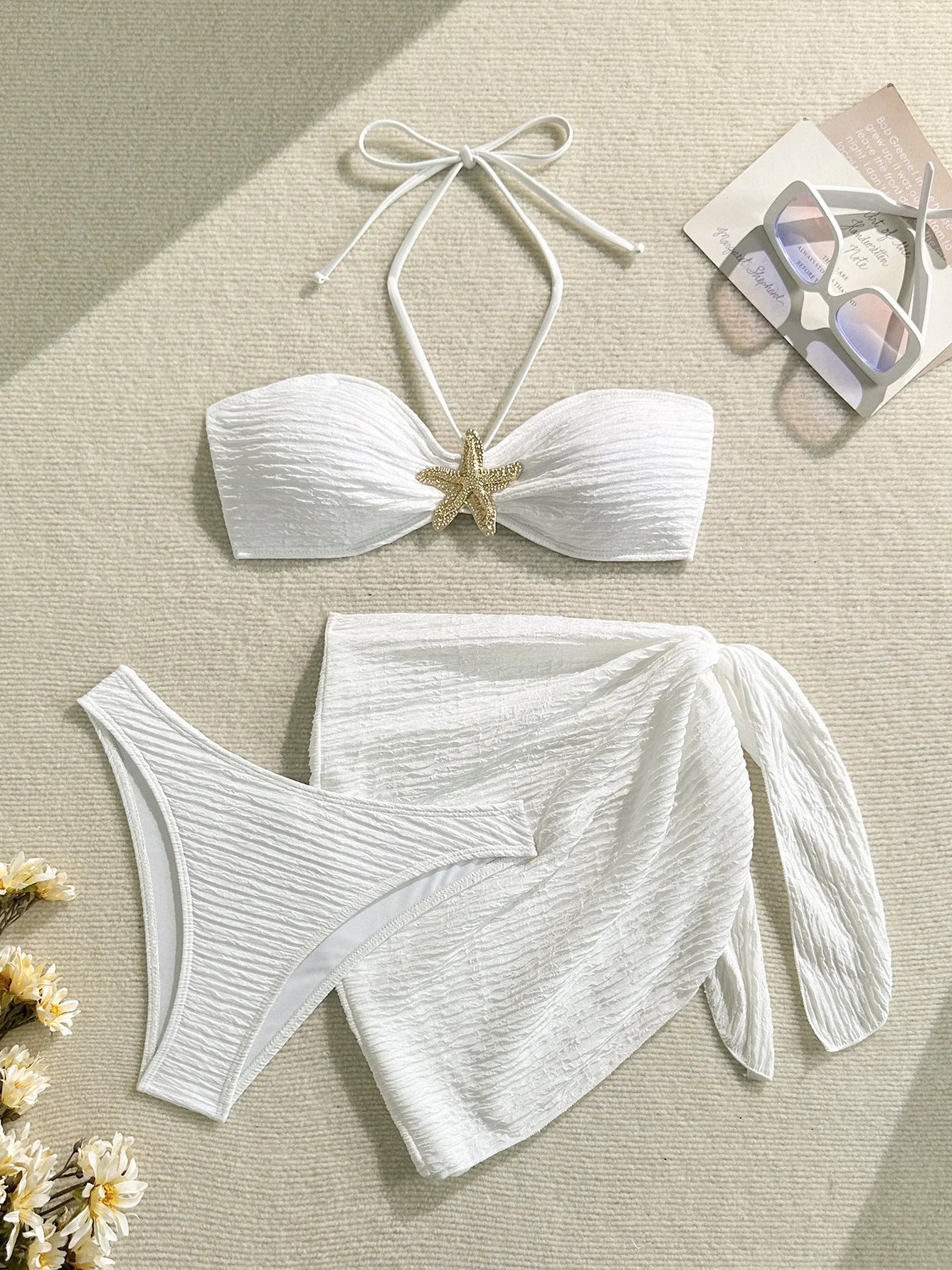 Sexy Metal Starfish Bikini