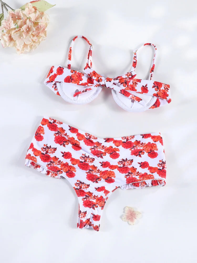 Push Up Bikini Set