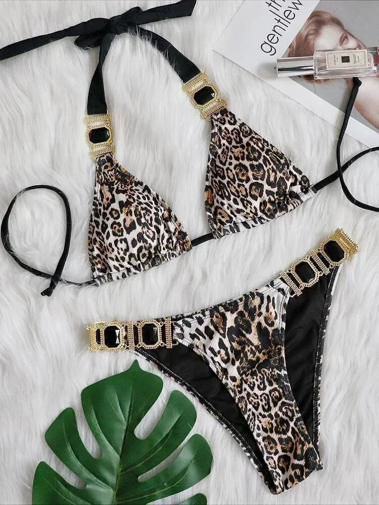 Rhinestone Swimsuit