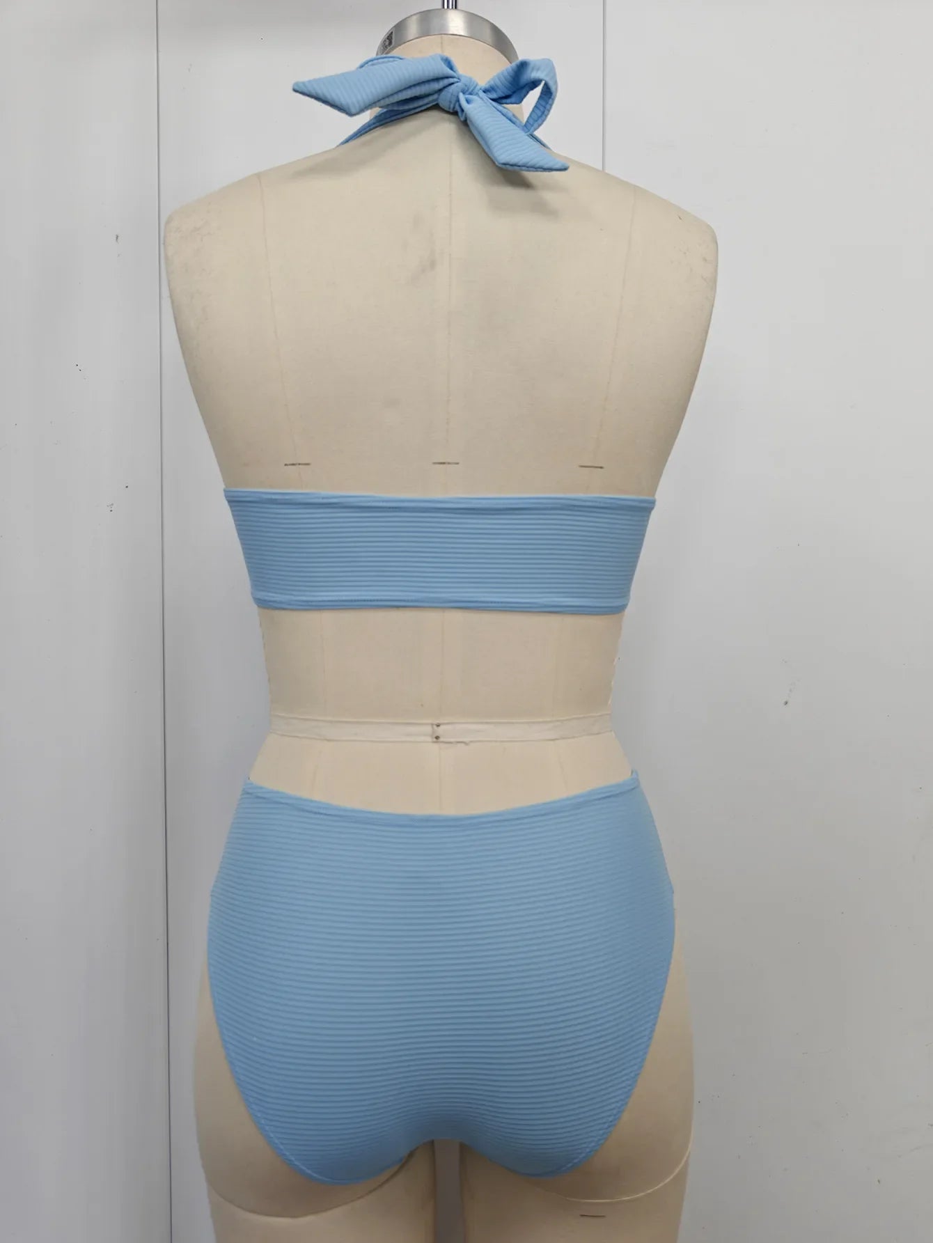 Sexy Cross Push Up Bra Two Piece Bikini Set