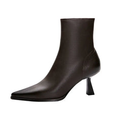 Alba Women's Leather Ankle Boots