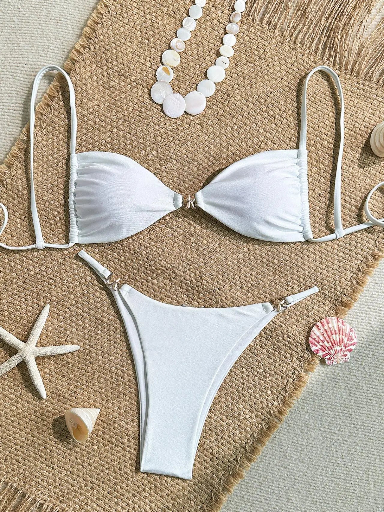 Sexy White Bikini
