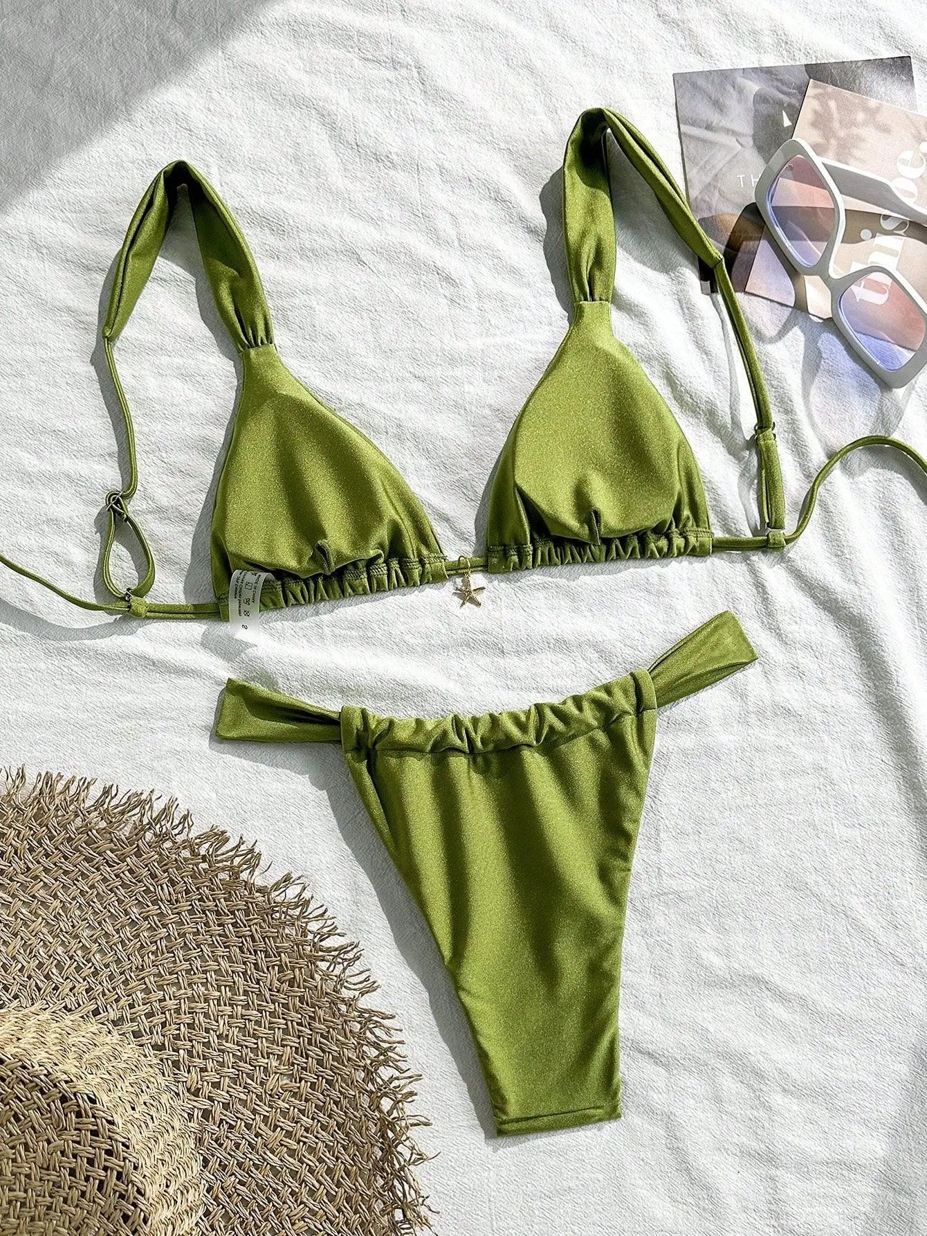 Sexy Starfish Ornament Bikini Set