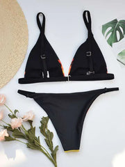 Fire Print Bikini
