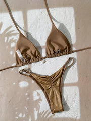 Sexy Diamond Coffee Bikini Set