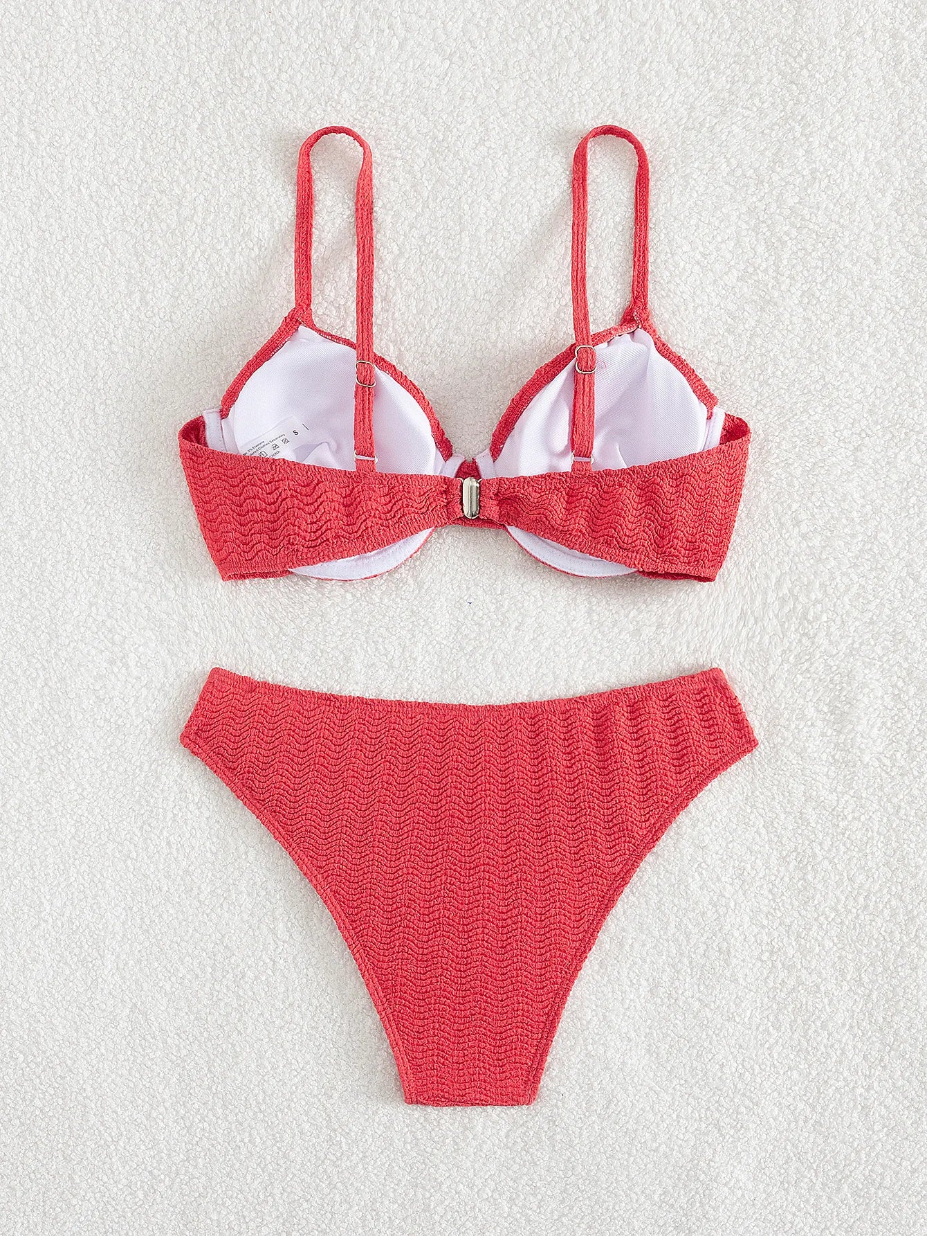 Sexy Red Underwire Bikini