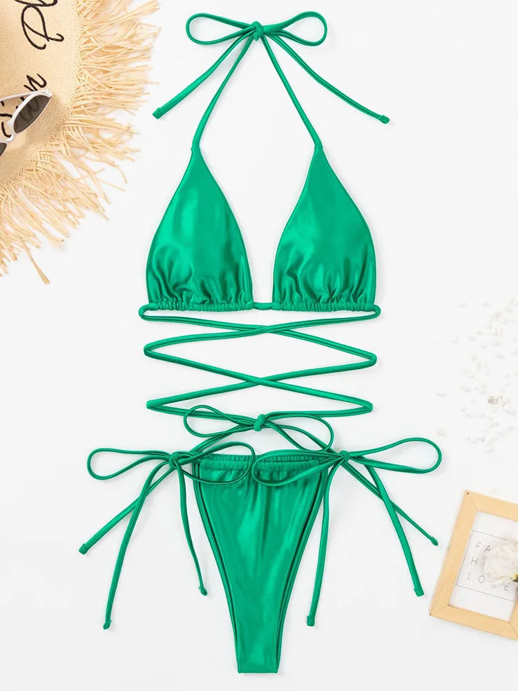 Wrap Around Brazilian Bikini