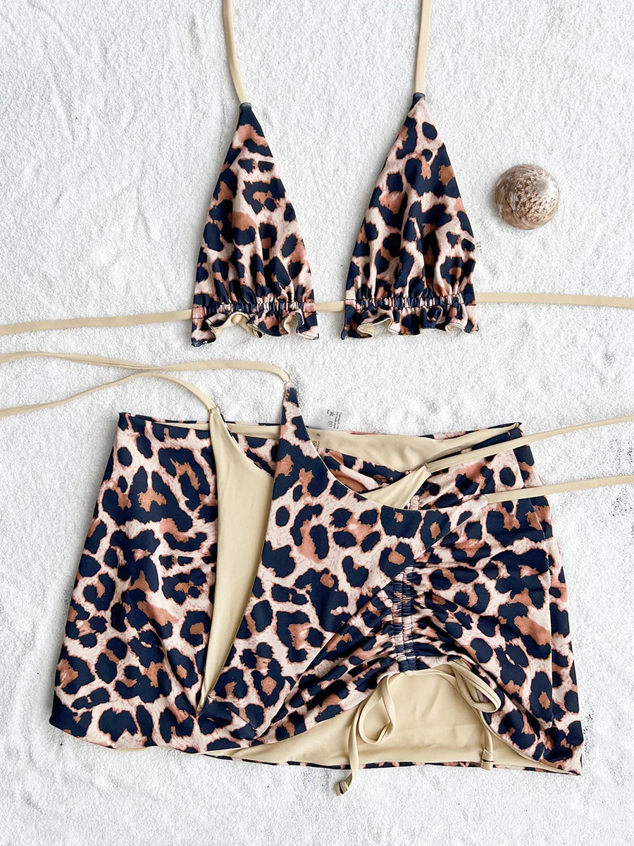 XS - L Doulbe Side Wearable Reversible Bikini