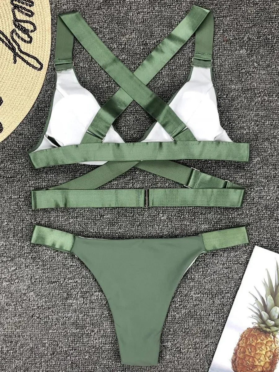 Sexy Brazilian Velvet Bikini