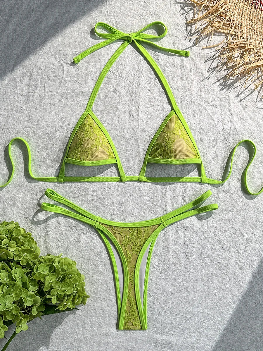 Extreme String Mini Micro Thong Bikini