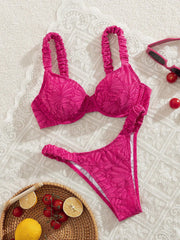 Sexy Hot Pink Bikini Set