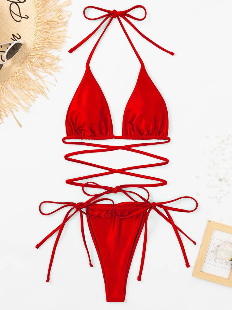 Wrap Around Brazilian Bikini