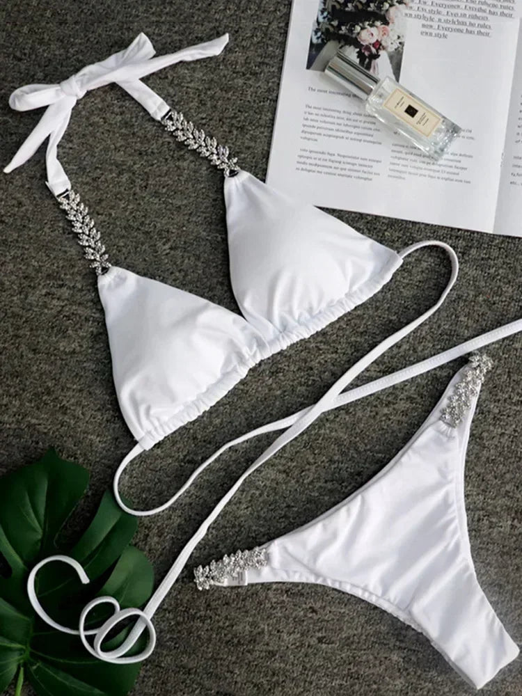Halter Wrap Around Bikini