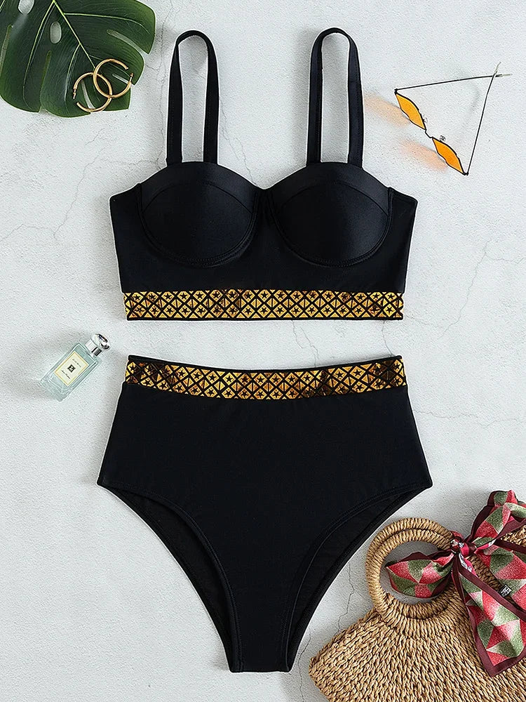 Sexy Push Up Bra Cup Bikini