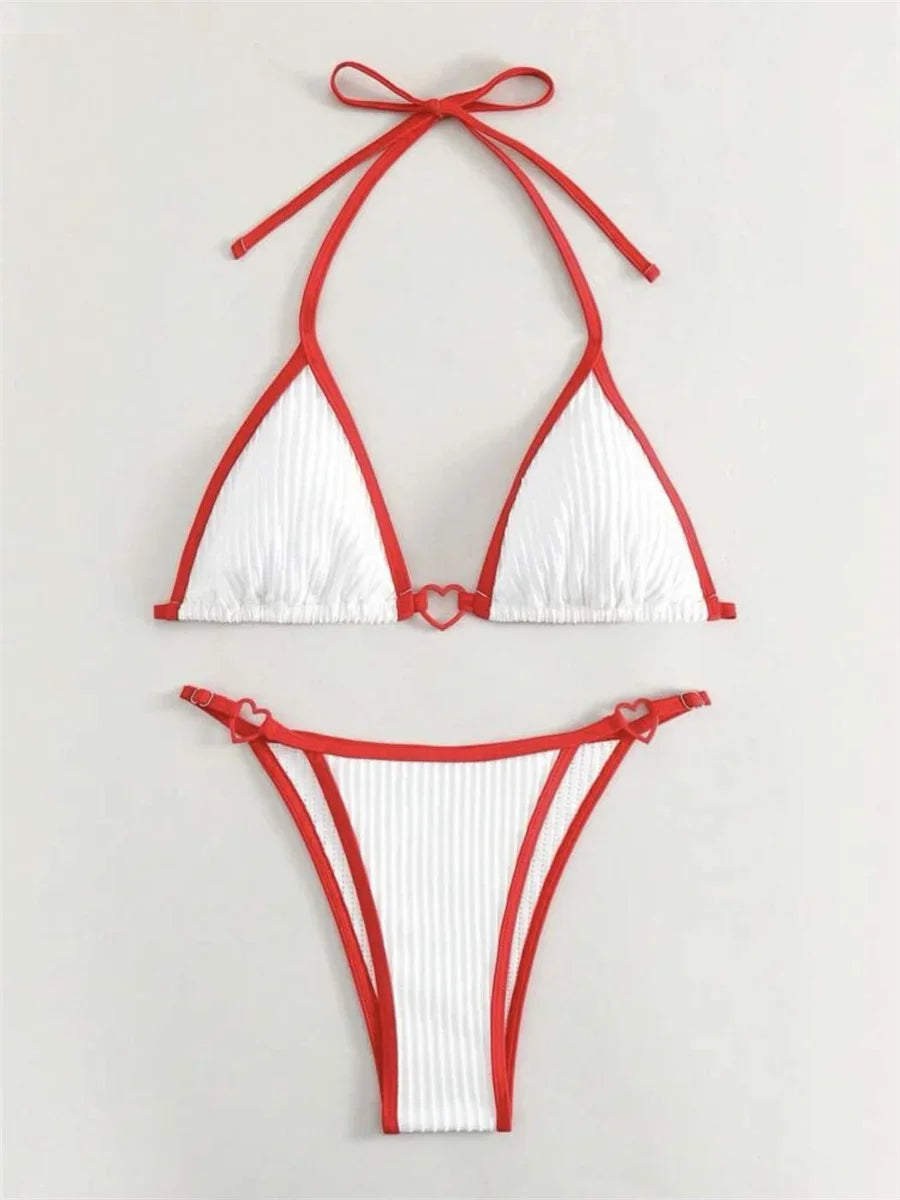 Sexy Heart Designer Micro Bikini