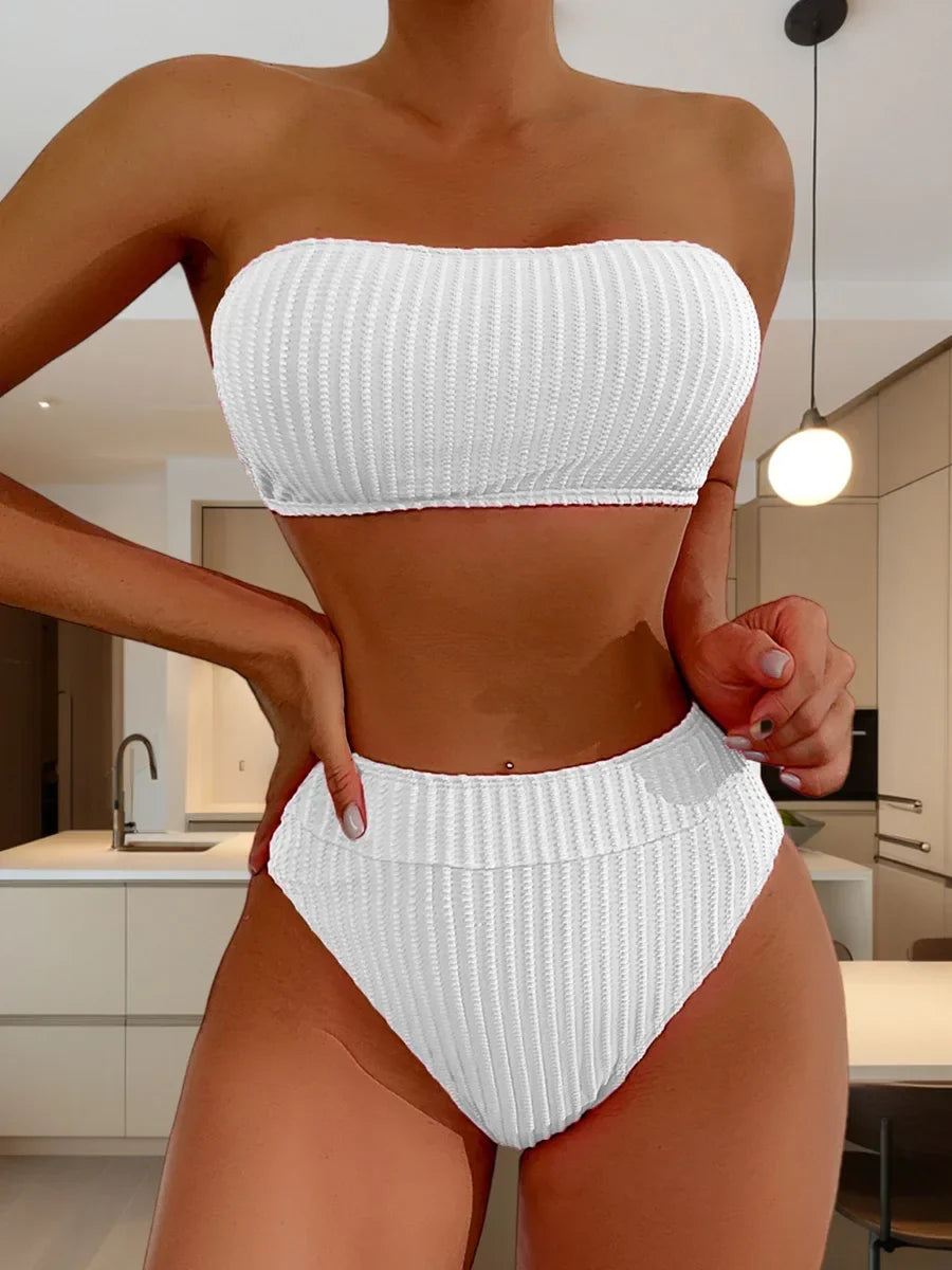 Glitter Sparkling Female Swimsuit