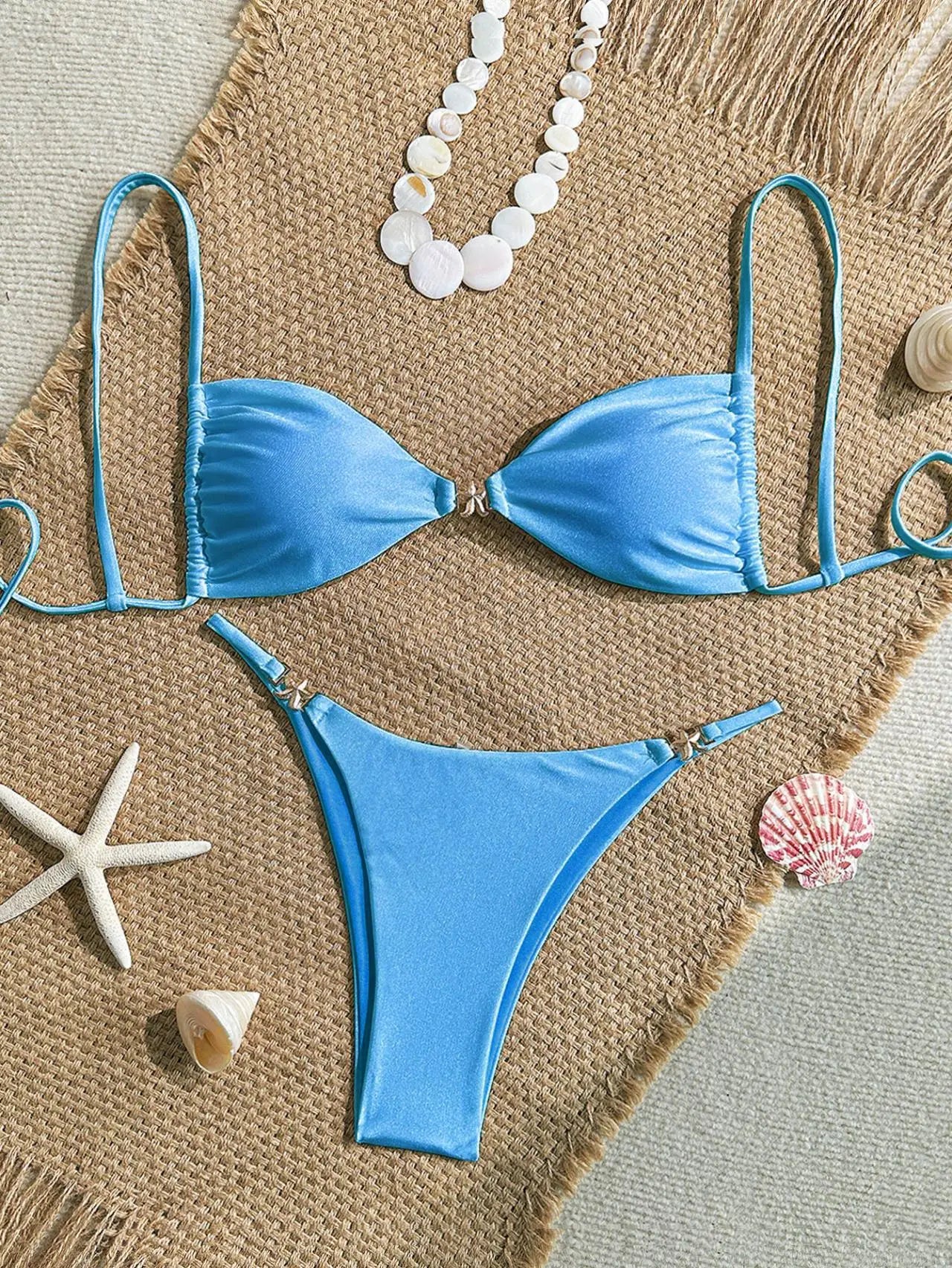Sexy White Bikini