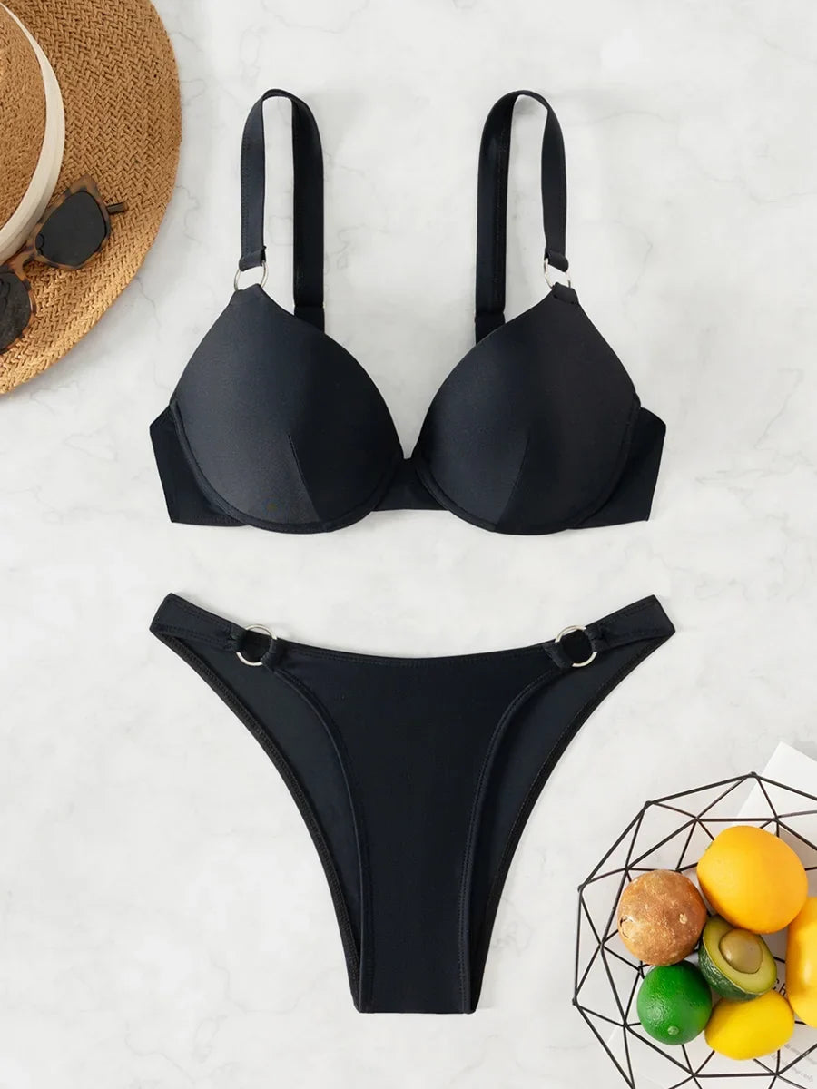 Underwired Bra Cup Bikini