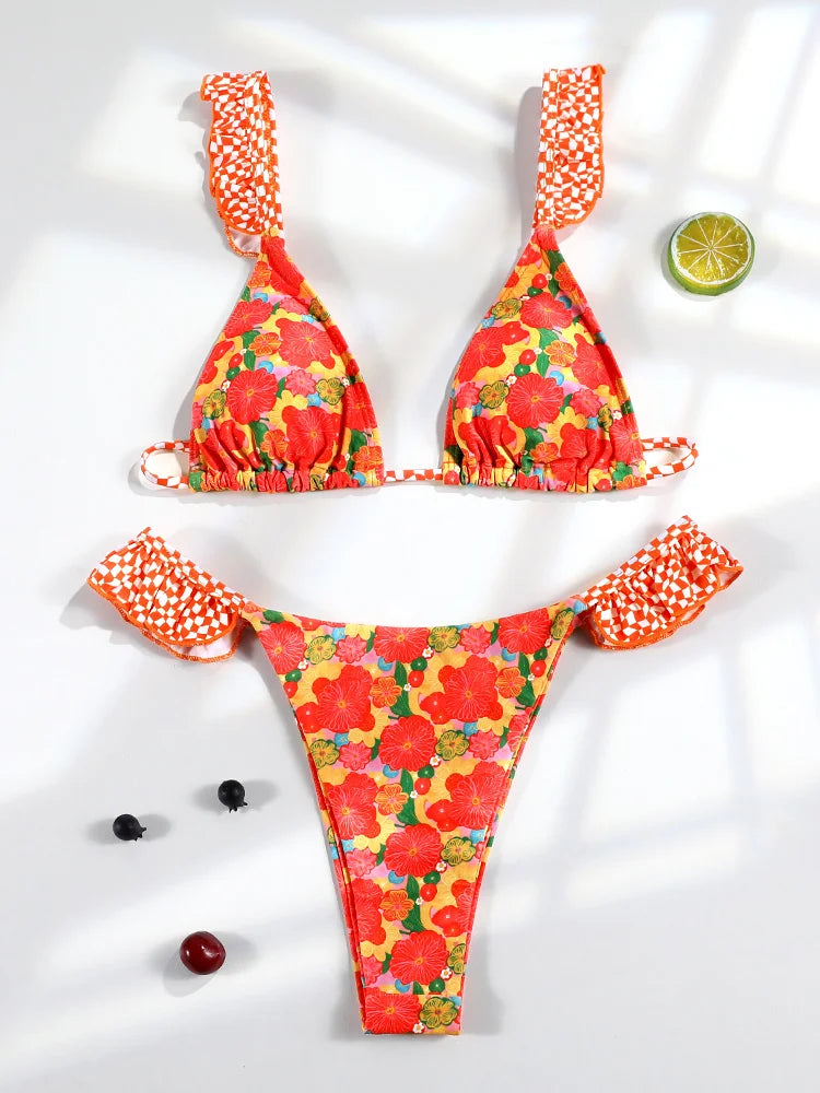 Ruffles Bikini