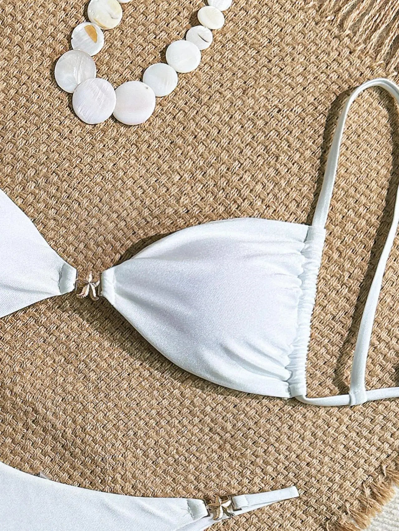 Sexy White Bikini