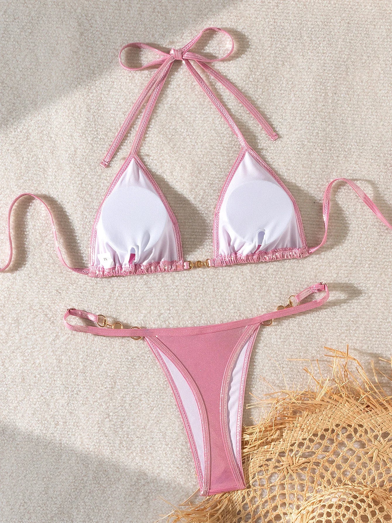 Luxury Pearl Thong Bikini