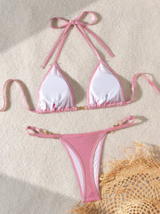 Luxury Pearl Thong Bikini