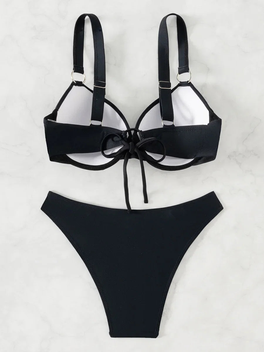 Underwired Bra Cup Bikini