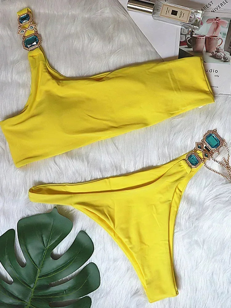 Rhinestone Swimsuit