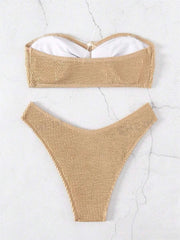 Sexy Bandeau Bikini Set