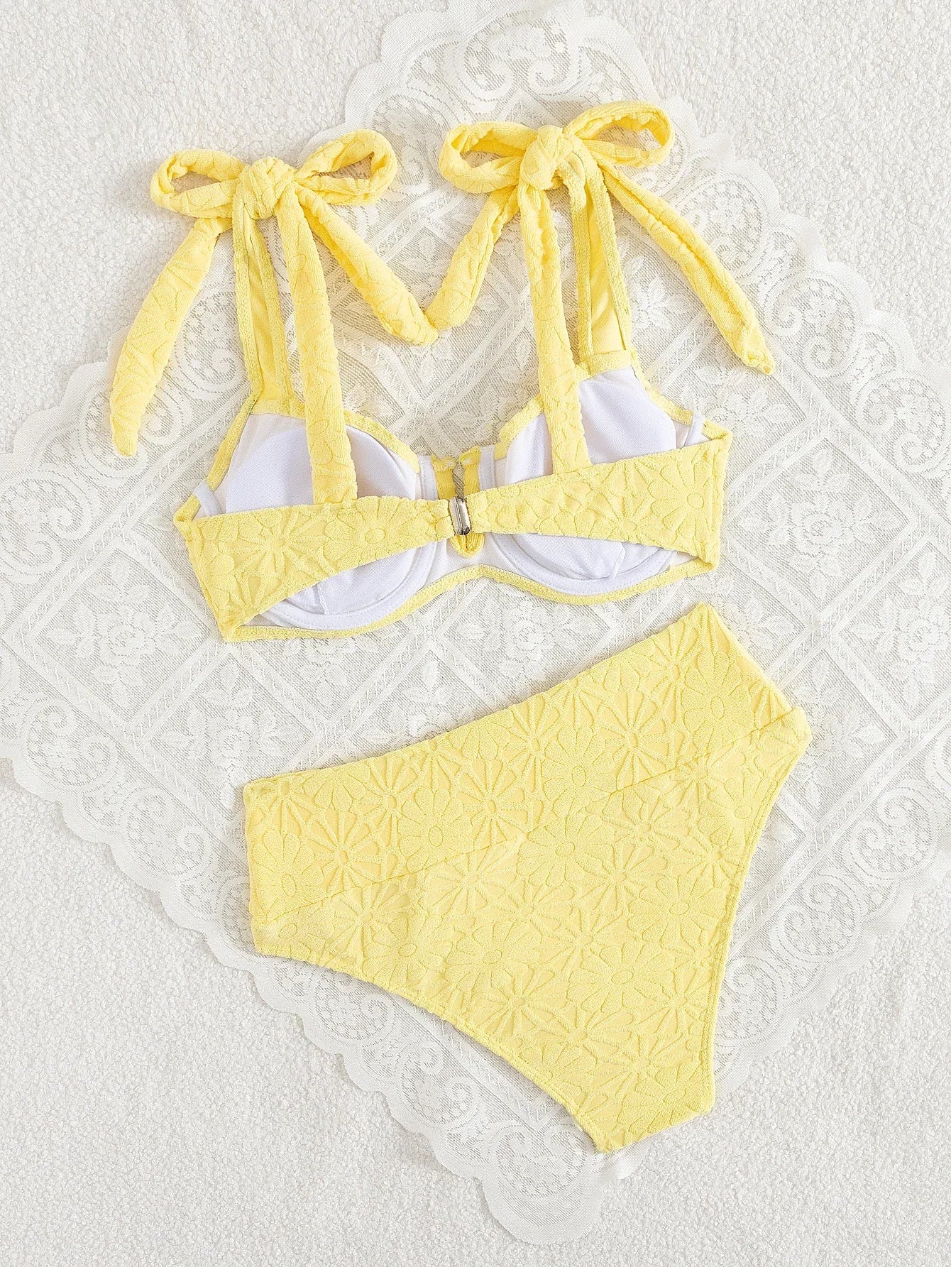 Summer High Waist Bikini Set