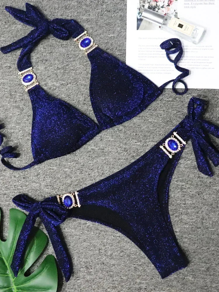 Rhinestone Swimsuit