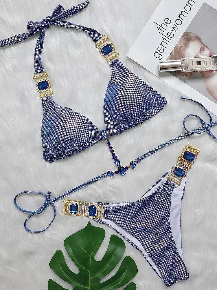 Rhinestone Swimsuit