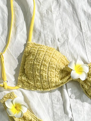 Sexy 3D Sunflower Bikini Set